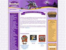 Tablet Screenshot of dizzipinz.com